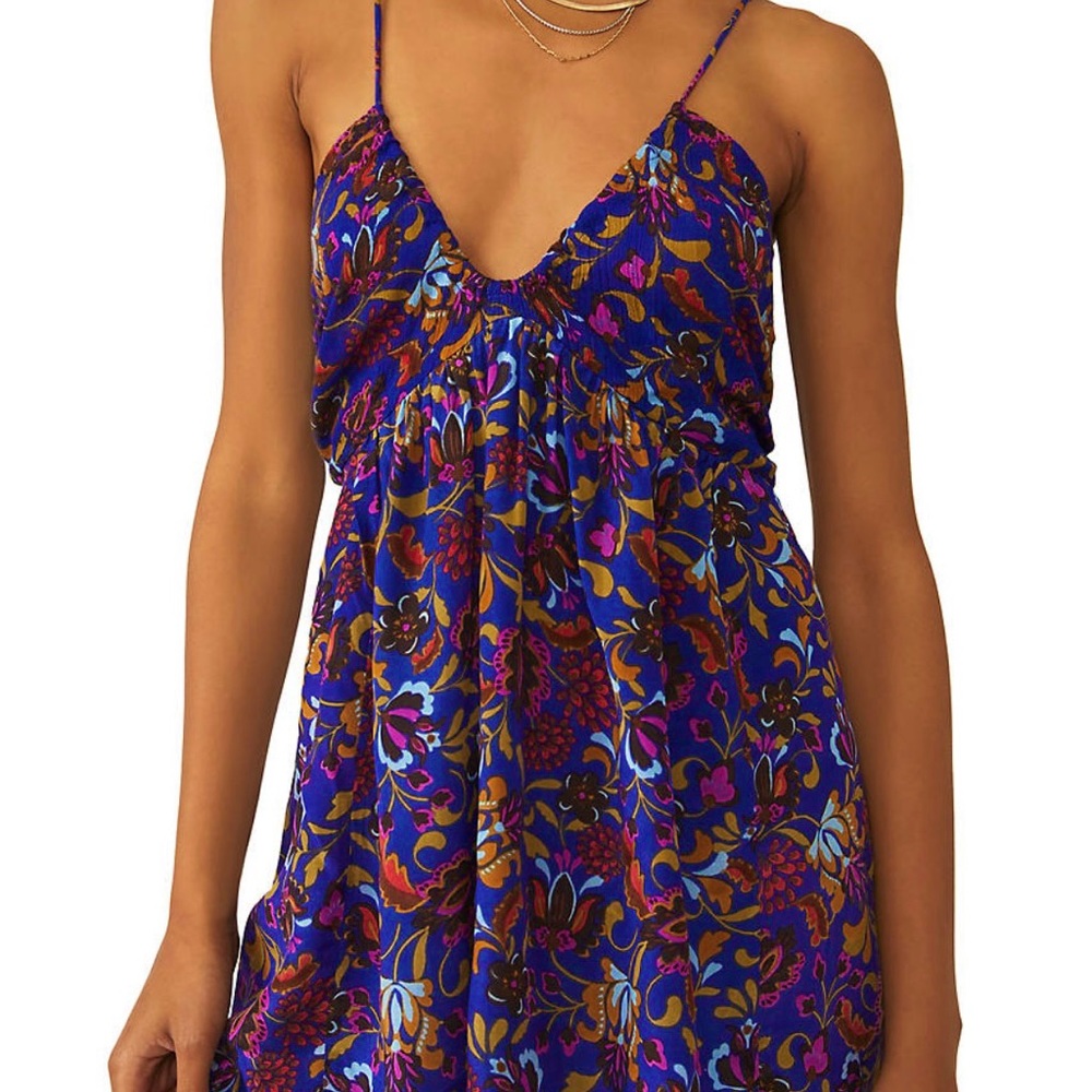 🔺🔺🔺Free People - Floral Halter Neck Top